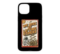 We Rise By Lifting Others Tshirt Astronaut Motivation Space Case for iPhone 15 Plus