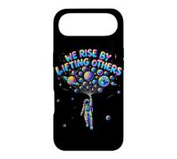 We Rise By Lifting Others Tshirt Astronaut Motivation Space Case for iPhone Air