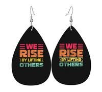 We Rise By Lifting Others Women Earring Lightweight Drop Earrings Fashion Hook Earring For Vacation Banquet Ceremonies