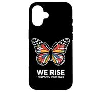 We Rise Hispanic Heritage Butterfly Flags Unity Case for iPhone 16
