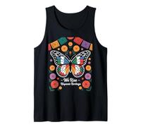 We Rise Hispanic Heritage Butterfly Latino Pride Tank Top