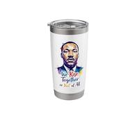We Rise Together or Not at All Inspirational Message Unity Stainless Steel Insulated Tumbler