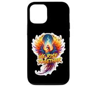 We Rise Together Phoenix Fire Bird Rising Ashes Team Group Case for iPhone 12/12 Pro