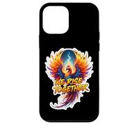 We Rise Together Phoenix Fire Bird Rising Ashes Team Group Case for iPhone 12 mini