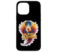 We Rise Together Phoenix Fire Bird Rising Ashes Team Group Case for iPhone 13 Pro Max