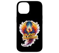 We Rise Together Phoenix Fire Bird Rising Ashes Team Group Case for iPhone 14