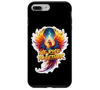 We Rise Together Phoenix Fire Bird Rising Ashes Team Group Case for iPhone 7 Plus/8 Plus
