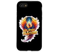 We Rise Together Phoenix Fire Bird Rising Ashes Team Group Case for iPhone SE (2020) / 7 / 8