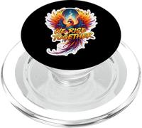 We Rise Together Phoenix Fire Bird Rising Ashes Team Group PopSockets PopGrip for MagSafe