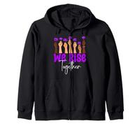 We Rise Together Zip Hoodie