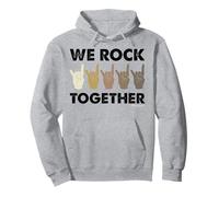 We Rock Together Funny Sign Language Pullover Hoodie