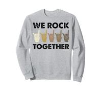 We Rock Together Funny Sign Language Sweatshirt