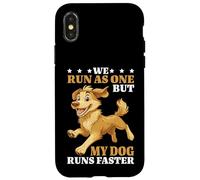 We Run As One But My Dog Runs Faster Pet Runner Case for iPhone X/XS