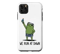 We Run At Dawn Frog Funny Frog Meme Running Lover Runner Case for iPhone 11 Pro Max