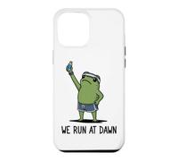We Run At Dawn Frog Funny Frog Meme Running Lover Runner Case for iPhone 12 Pro Max