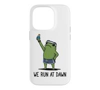 We Run At Dawn Frog Funny Frog Meme Running Lover Runner Case for iPhone 14 Pro