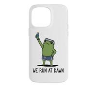 We Run At Dawn Frog Funny Frog Meme Running Lover Runner Case for iPhone 14 Pro Max