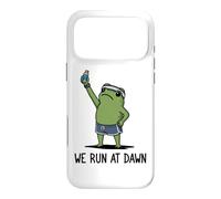 We Run At Dawn Frog Funny Frog Meme Running Lover Runner Case for iPhone 17 Pro Max