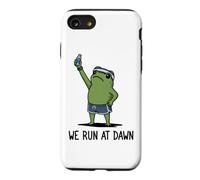 We Run At Dawn Frog Funny Frog Meme Running Lover Runner Case for iPhone SE (2020) / 7/8