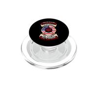 WE RUN TOWARDS THE FLAMES Awesome Firefighters Backside PopSockets PopGrip for MagSafe