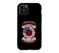 WE RUN TOWARDS THE FLAMES Awesome Firefighters Firefighting Case for iPhone 11 Pro