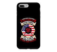 WE RUN TOWARDS THE FLAMES Awesome Firefighters Firefighting Case for iPhone 7 Plus/8 Plus