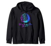 We see the same moon you and I rumi quote Zip Hoodie