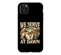 We Serve At Dawn Coffeehouse Frog Cafe Barista Case for iPhone 11 Pro Max