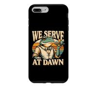 We Serve At Dawn Coffeehouse Frog Cafe Barista Case for iPhone 7 Plus/8 Plus