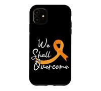 We Shall Overcome Support Squad Childhood Cancer Awareness Case for iPhone 11