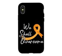 We Shall Overcome Support Squad Childhood Cancer Awareness Case for iPhone X/XS