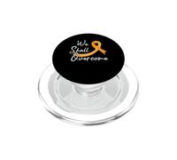 We Shall Overcome Support Squad Childhood Cancer Awareness PopSockets PopGrip for MagSafe