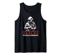 We Shall Remember Them - 11.11.11 - WW1 Soldier Tank Top