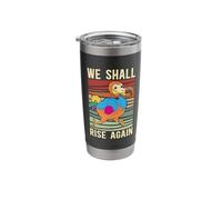 We Shall Rise Again Loves Dodos Flightless Bird Dodo Bird Stainless Steel Insulated Tumbler