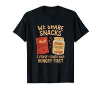 We Share Snacks Even If I was Hungry First - Snack Attack T-Shirt