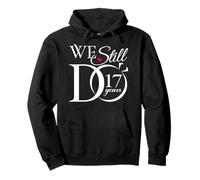 We Still Do 17 Years Funny Couple 17th Wedding Anniversary Pullover Hoodie