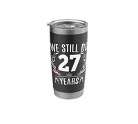 We Still Do 27 Years Funny Couple 27th Wedding Anniversary Stainless Steel Insulated Tumbler