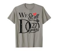 We Still Do 27 Years Funny Couple 27th Wedding Anniversary T-Shirt