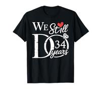 We Still Do 34 Years Funny Couple 34th Wedding Anniversary T-Shirt