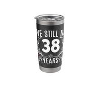 We Still Do 38 Years Funny Couple 38th Wedding Anniversary Stainless Steel Insulated Tumbler