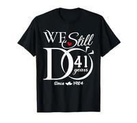 We Still Do 41 Years 41st Wedding Anniversary Couple T-Shirt