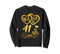 We Still Do 41 Years Funny 41st Wedding Anniversary Couple Sweatshirt