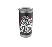 We Still Do 54 Years Funny Couple 54th Wedding Anniversary Stainless Steel Insulated Tumbler