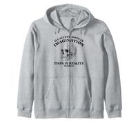 We Suffer More in Imagination Stoic Seneca Wisdom Quote Zip Hoodie