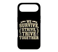 We Survive, Strive, Thrive Together Motivation Team Case for iPhone Air