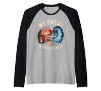 We Sweat So You Don't Have to HVAC Technician Raglan Baseball Tee