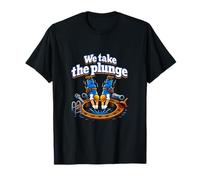 We Take The Plunge Plumber Pipe Pun Diving Graphic T-Shirt