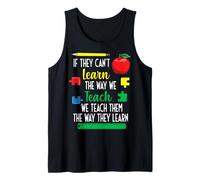We Teach Them The Way They Learn Special Education Tank Top