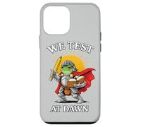 We Test At Dawn Epic Frog Knight Test Day Coordinator Case for iPhone 12 mini