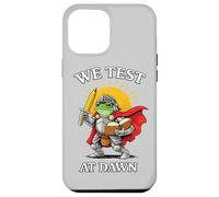 We Test At Dawn Epic Frog Knight Test Day Coordinator Case for iPhone 12 Pro Max
